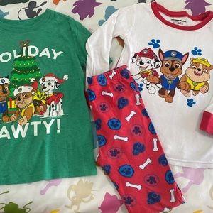 5t boys Paw patrol lot